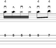 Thumbnail L282 Picked octave groove in D