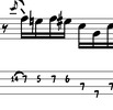 Thumbnail L89 Blues bass lick in E7 Thumbnail L89 Blues bass lick in E7