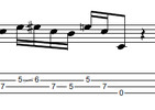 Thumbnail L357 Funky Em groove with pentatonic run