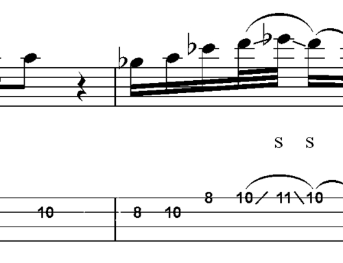 Product picture L01 Funky bass fill based on blues scale