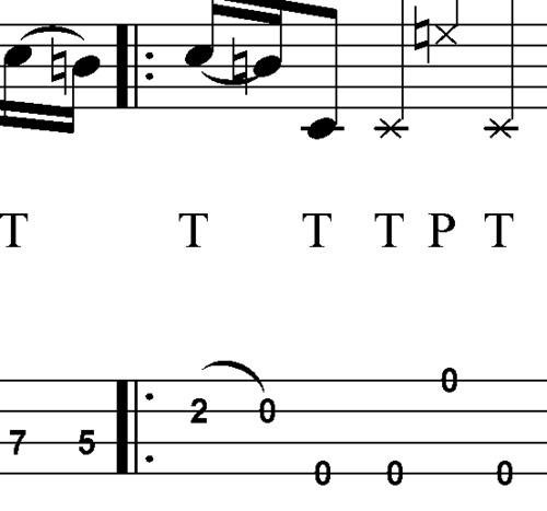 Product picture L05 Oldschool slap bass with slides