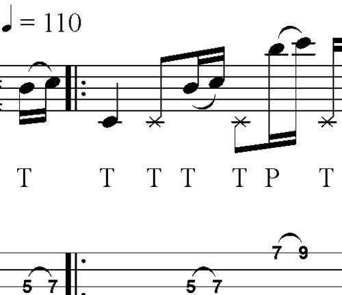 Product picture L16 Basic slap bass in E