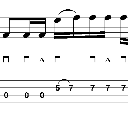 Product picture L21 Pick Rock bass distorted lick