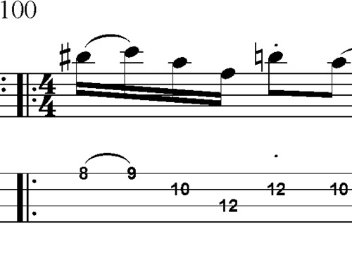 Product picture L23 Major pentatonic Bass line / fill