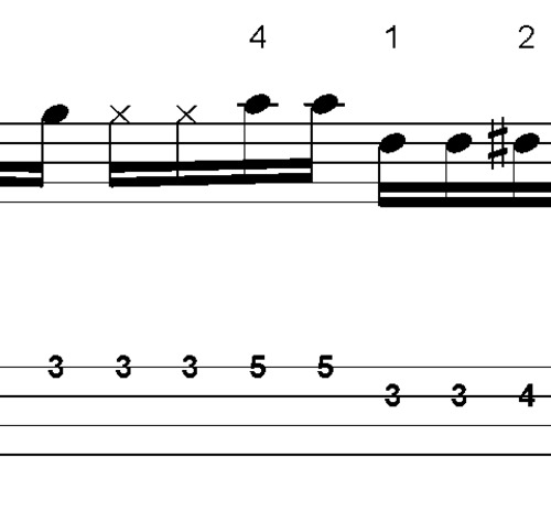 Product picture L289 16ths bass exercise