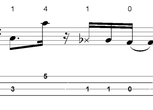 Product picture L283 Bassline to Csus13 chord