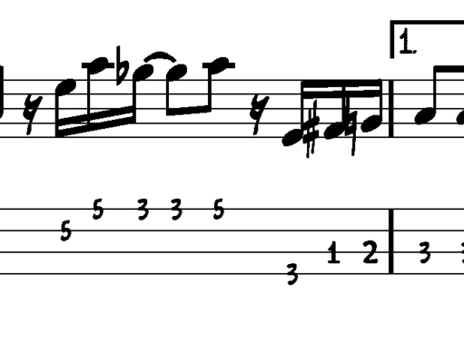 Product picture L51 Groovy bass in C