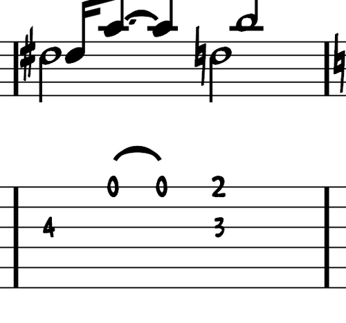 Product picture L91 6 string slow bass in Gm