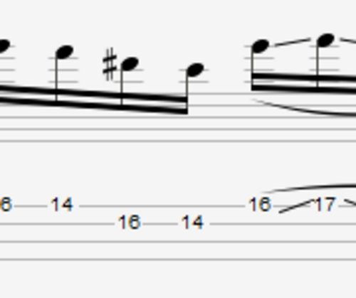 Product picture L284 A Major bass lick