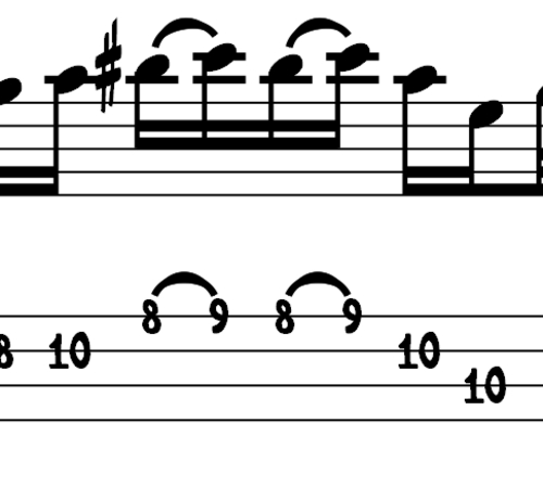 Product picture L134 Bluesy bass fill in C7
