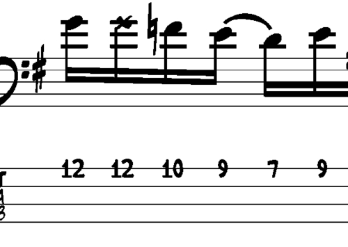 Product picture L63 Fast country bass run over G7