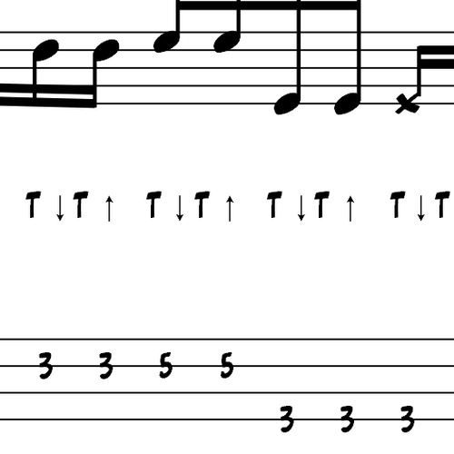 Product picture L152 Doublethumppppp slap bass in G