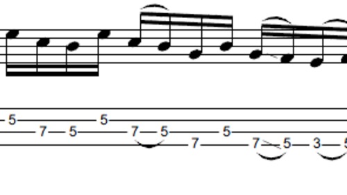 Product picture L354 Funky Finger Funk Bass with pentatonic fill