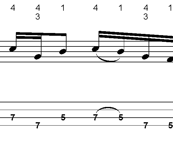 Thumbnail L217 Heavy bluesy pentatonic pick bass in E Thumbnail L217 Heavy bluesy pentatonic pick bass in E